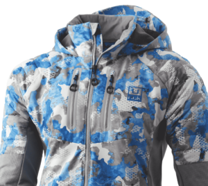 Huk Icon X Superior Hybrid Camo Jacket Huk Icon X Superior Hybrid Camo Jacket HUK ICON X SUPERIOR HYBRID CAMO JACKET - REFRACTION ICE BOAT